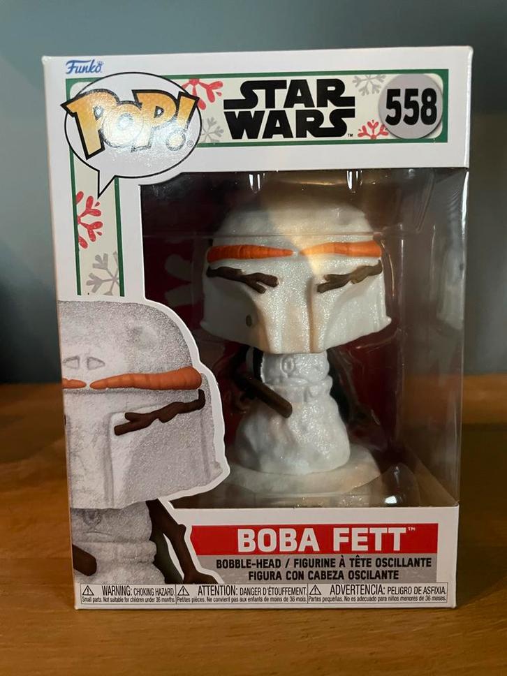 Funko Pop Boba Fett - Star Wars Christmas Editie, Verzamelen, Poppetjes en Figuurtjes, Nieuw, Ophalen of Verzenden