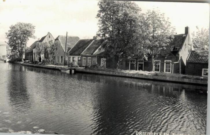 Driebruggen Zuidkade, Verzamelen, Ansichtkaarten | Nederland, Gelopen, Zuid-Holland, 1960 tot 1980, Verzenden