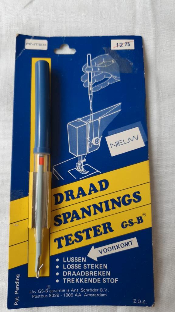 FIN-TEX Draadspanningstester GS-B, Hobby en Vrije tijd, Naaimachines en Toebehoren, Nieuw, Toebehoren, Overige merken, Ophalen of Verzenden