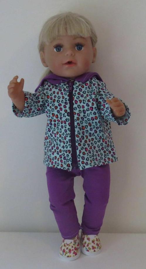 poppenkleertjes babypop born 43cm (vest setje ), Kinderen en Baby's, Speelgoed | Poppen, Nieuw, Babypop, Verzenden