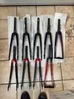 Partij carbon voorvorken racefiets/wielrenfiets/gravelbike, Overige merken, Carbon, Nieuw, Ophalen of Verzenden