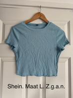 Shein shirt. Maat L., Kleding | Dames, Blauw, Maat 42/44 (L), Ophalen of Verzenden, Zo goed als nieuw