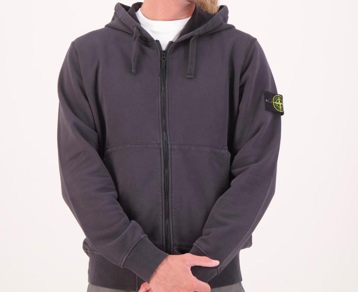 Stone Island vest grijs 3XL rits + capuchon ! NIEUW ! Orig !, Kleding | Heren, Truien en Vesten, Nieuw, Maat 56/58 (XL), Grijs