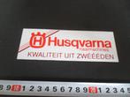 sticker HUSQVARNA naaimachines Kwaliteit uit Zwééééden, Ophalen, Zo goed als nieuw, Bedrijf of Vereniging