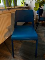IKEA TEODORES stoel blauw, Huis en Inrichting, Stoelen, Ophalen, Blauw, Zo goed als nieuw, Vier