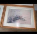 4 Zeldzame Frank Lloyd Wright Lithografieën., Antiek en Kunst, Ophalen of Verzenden