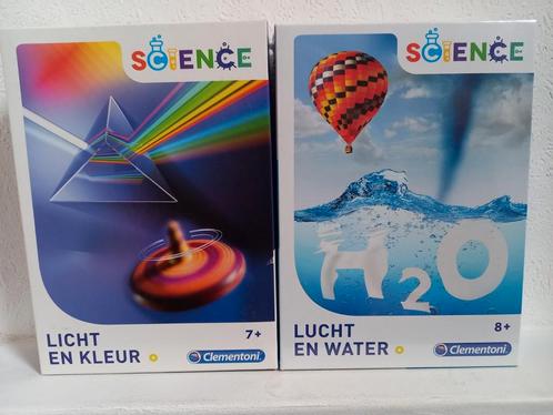 2 x Science, Lucht en water + licht en kleur,nieuw! €5 pst, Kinderen en Baby's, Speelgoed | Overig, Zo goed als nieuw, Ophalen of Verzenden