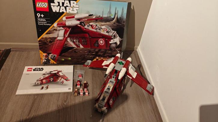 LEGO - Star wars - Coruscant Guard Gunship 75354, Kinderen en Baby's, Speelgoed | Duplo en Lego, Zo goed als nieuw, Lego, Complete set