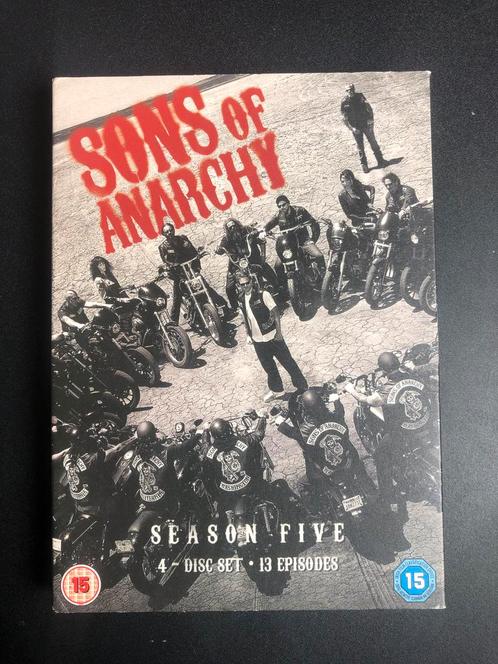 Sons of Anarchy dvd Seizoen 5 tv Serie, Cd's en Dvd's, Dvd's | Tv en Series, Zo goed als nieuw, Ophalen of Verzenden