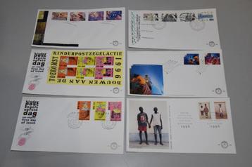 18x Eerste Dag Envelop (345 - 358) / First Day of Issue 1996 beschikbaar voor biedingen