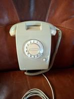 Telefoon W65 wandtoestel 1980 - werkend, Ophalen of Verzenden, Gebruikt, Met draaischijf