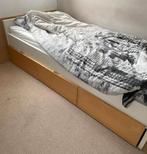 Ikea bed met 3 laden en bedbodem, Huis en Inrichting, Slaapkamer | Bedden, Ophalen, Gebruikt, 90 cm, Eenpersoons