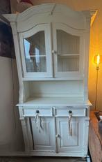 Vintage servieskast brocante stijl, Antiek en Kunst, Antiek | Meubels | Kasten, Ophalen