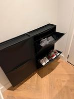 TRONES Schoenenkast/opberger, zwart 4x, Huis en Inrichting, Kasten | Schoenenkasten, Ophalen, Zo goed als nieuw