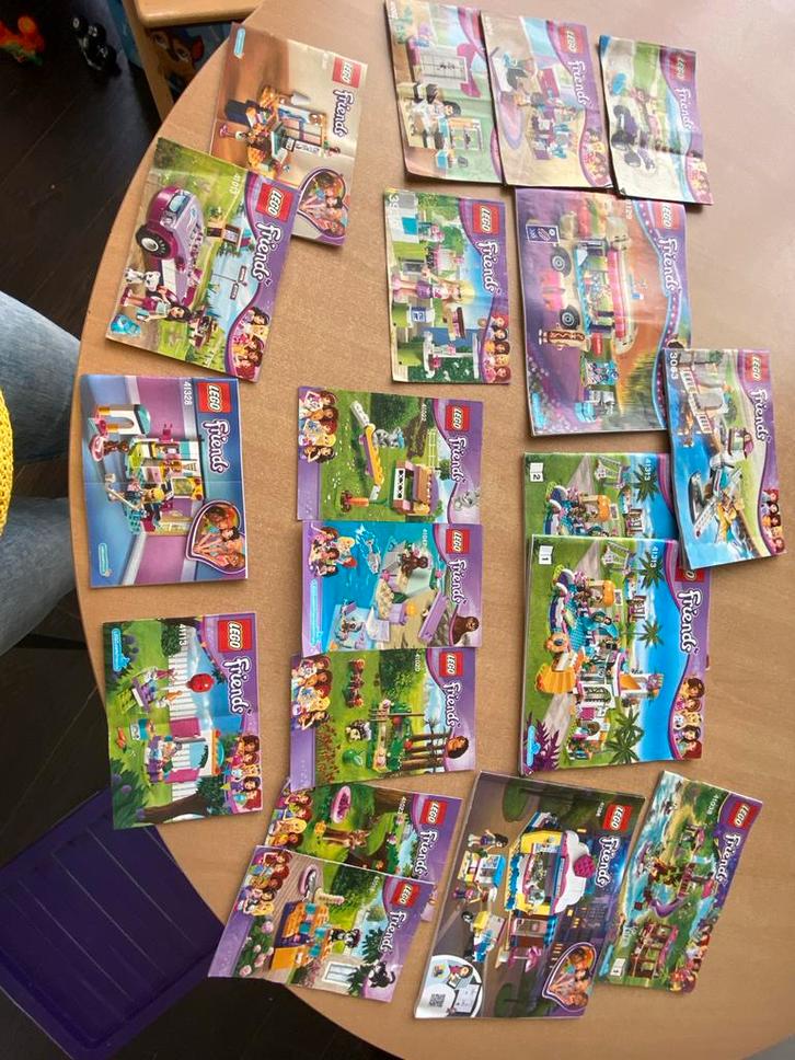 Lego Friends Bouwinstructies - Diverse Sets, Kinderen en Baby's, Speelgoed | Duplo en Lego, Gebruikt, Lego, Losse stenen, Ophalen of Verzenden