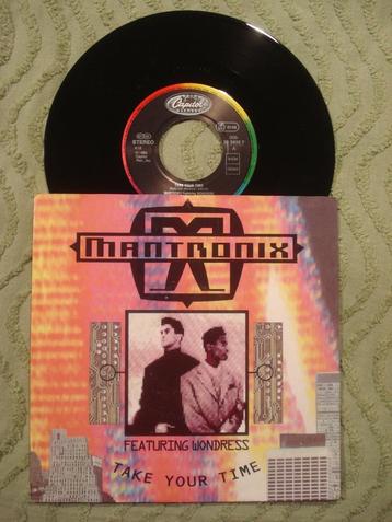 Mantronix 7" Vinyl Single: ‘Take your time’ (Duitsland) beschikbaar voor biedingen