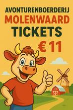 Avonturenboederij Molenwaard - tickets, Tickets en Kaartjes, Drie personen of meer