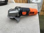 Black&Decker haakse slijper 115mm BEG210, Doe-het-zelf en Verbouw, Gereedschap | Slijpmachines, Ophalen, Zo goed als nieuw, Haakse handslijpmachine