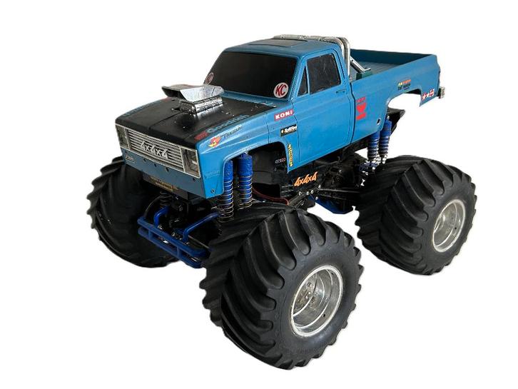 Vintage Tamiya Clod Buster 1/10 rc auto, Hobby en Vrije tijd, Modelbouw | Radiografisch | Auto's, Gebruikt, Auto offroad, Elektro
