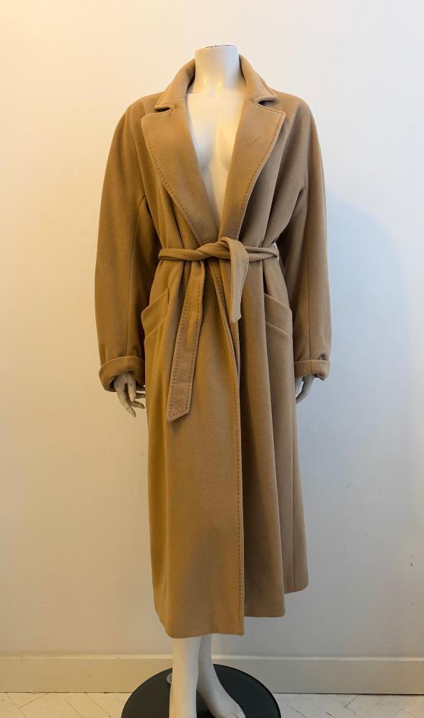 Scapa wollen lange mantel 40, Kleding | Dames, Jassen | Winter, Zo goed als nieuw, Maat 38/40 (M), Ophalen of Verzenden