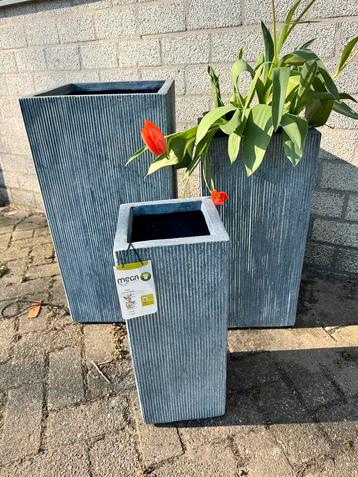 Hoge beton bakken - H 70 cm  beschikbaar voor biedingen