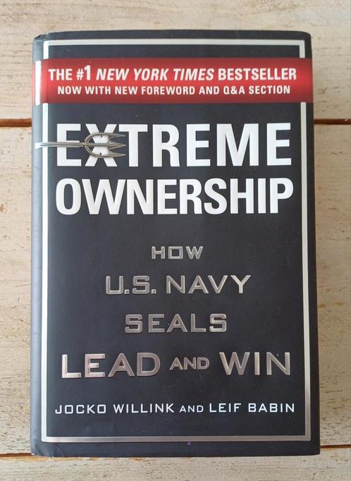 Jocko Willink - Extreme ownership (Engels), Boeken, Oorlog en Militair, Zo goed als nieuw, Marine, Ophalen of Verzenden