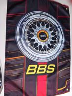 BBS BANNER 60X90 CM MET BEVESTIGGINGS OGEN, Auto diversen, Wieldoppen, Verzenden, Nieuw