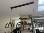 Mooie, goede kwaliteit hanglamp met 3 lampen, Huis en Inrichting, Lampen | Hanglampen, Ophalen of Verzenden, Metaal, 75 cm of meer