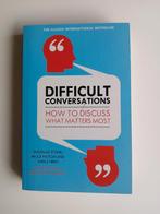 Difficult Conversations - Hoe te Bespreken Wat Belangrijk Is, Ophalen of Verzenden, Zo goed als nieuw, Douglas Stone, Bruce Patton, Sheila Heen