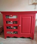 Speelse Landelijke Commode // houten kast babykamer, Huis en Inrichting, Ophalen of Verzenden, Gebruikt