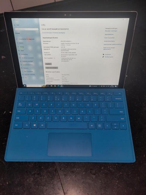 Microsoft Surface 4 (alleen op netstroom), Computers en Software, Windows Laptops, Zo goed als nieuw, 12 inch, SSD, Minder dan 2 Ghz
