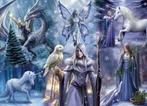 Anne Stokes Winter Fantasy Puzzel - 1000 Stukjes - Nieuw, Ophalen of Verzenden, 500 t/m 1500 stukjes, Nieuw, Legpuzzel