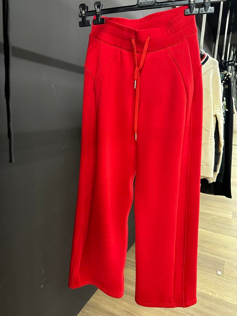 Nieuwe rode Fleece broek, Kleding | Dames, Rokken, Maat 38/40 (M), Nieuw, Ophalen of Verzenden, Knielengte