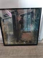 Lenticulair gehard glas schilderij met tafereel glazenwasser, Minder dan 50 cm, Gebruikt, Ophalen of Verzenden, Schilderij