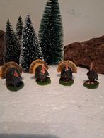 Lemax Gobbling Turkeys, Diversen, Kerst, Ophalen of Verzenden, Gebruikt