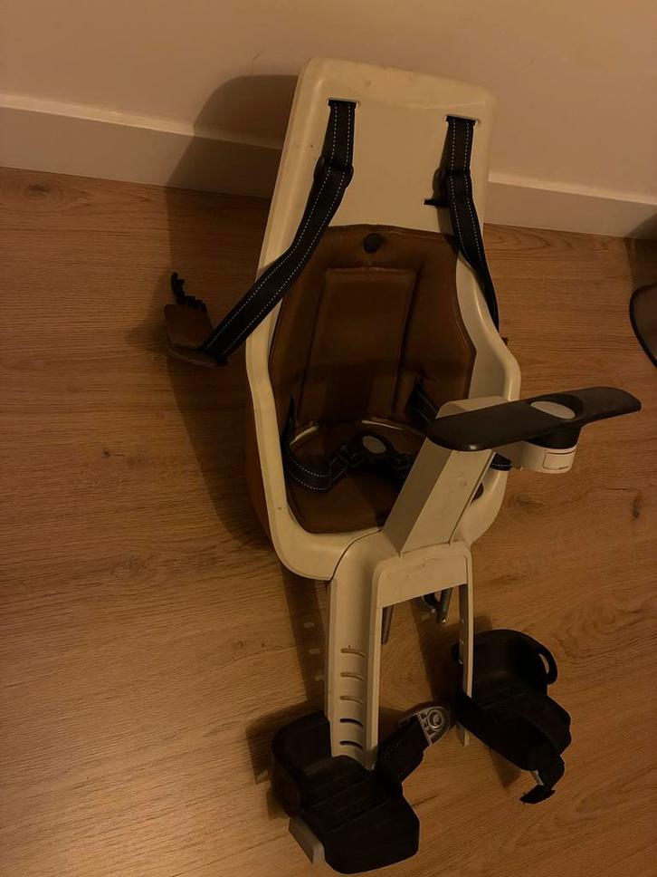 Bobike exclusive miniplus Fietsstoeltje - stuurbevestiging, Fietsen en Brommers, Fietsaccessoires | Fietsstoeltjes, Gebruikt, Ophalen of Verzenden