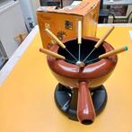 Le Creuset Cousances Fiesta Mexicana Fondueset, Ophalen of Verzenden, Zo goed als nieuw, Brander, Fondueset