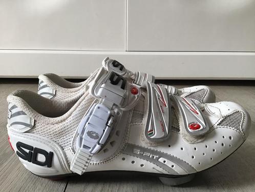 Sidi GENIUS White Vernice Fietsschoenen Women - Maat 39, Sport en Fitness, Wielrennen, Gebruikt, Schoenen, Ophalen of Verzenden