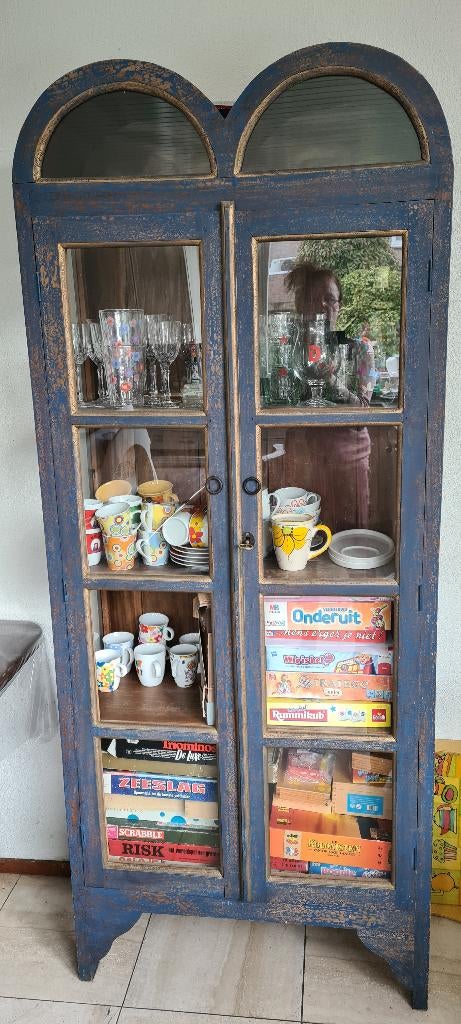 Sfeervolle kast, Huis en Inrichting, Kasten | Buffetkasten, Ophalen, 200 cm of meer, 50 tot 100 cm, Zo goed als nieuw