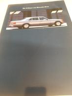 Allerlaatste Mercedes w126 S klasse folder IZGST óók kleuren, Boeken, Auto's | Folders en Tijdschriften, Ophalen of Verzenden