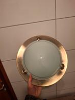 Plafondlamp brons, Ophalen of Verzenden, Zo goed als nieuw, Metaal, Klassiek modern