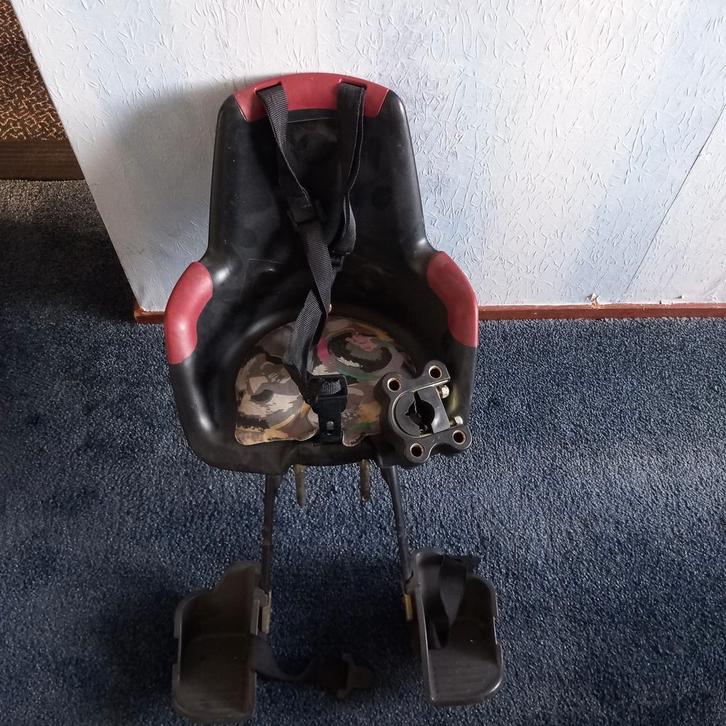 Fietszitje Voor - Gebruikt, Fietsen en Brommers, Fietsaccessoires | Fietsstoeltjes, Gebruikt, Voetsteuntjes, Ophalen