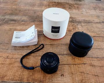 Sony Cybershot DSC QX10 smartphone lens zwart met hoes beschikbaar voor biedingen