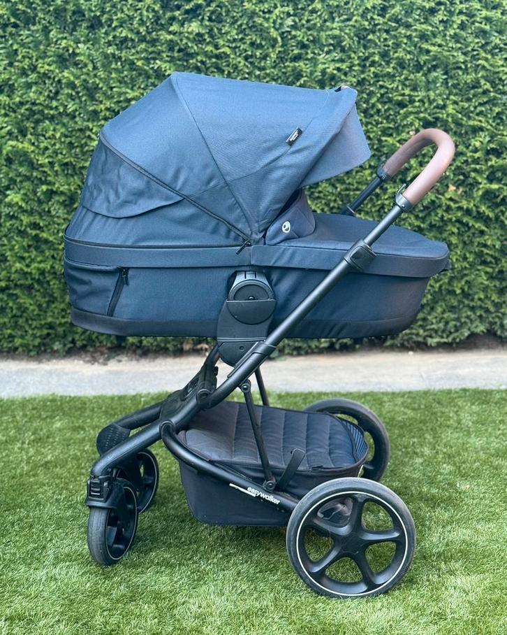 Kinderwagen Easywalker Harvey 3 Premium Saphire Blue, Kinderen en Baby's, Kinderwagens en Combinaties, Zo goed als nieuw, Overige merken