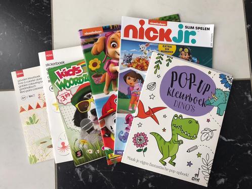 6  Spelletjesboeken Paw Petrol Dino’s, Kinderen en Baby's, Speelgoed | Educatief en Creatief, Zo goed als nieuw, Knutselen, Ophalen of Verzenden