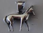 ZILVEREN HANGERS: PAARDEN (NIEUW), Verzenden, Zilver, Hanger