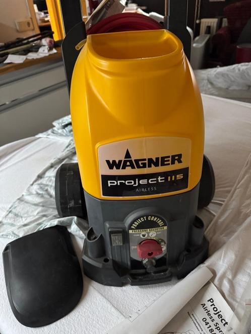 Wagner project 115 verfspuit NIEUW, Doe-het-zelf en Verbouw, Schildersmaterialen, Nieuw, Verfspuit of Verfpomp, Ophalen