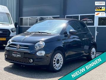 Fiat 500 1.2 Lounge heeft een PANORAMA dak en NAVIGATIE zier beschikbaar voor biedingen