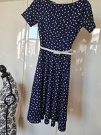 Moi Jurk van Topvintage Maat 10 36/38, Kleding | Dames, Ophalen of Verzenden, Zo goed als nieuw, Maat 36 (S), Blauw