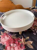 Leuk dienblad op pootjes, Huis en Inrichting, Woonaccessoires | Dienbladen, Ophalen of Verzenden, Zo goed als nieuw, Rond, Hout
